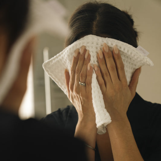 Serviette visage à l'unité