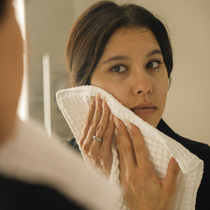 Serviette visage à l'unité